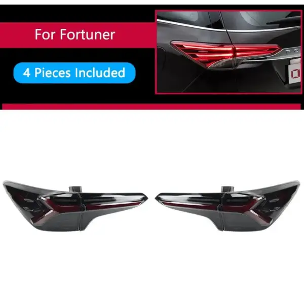 Car Craft Compatible With Toyota Fortuner 2016-2019 Car