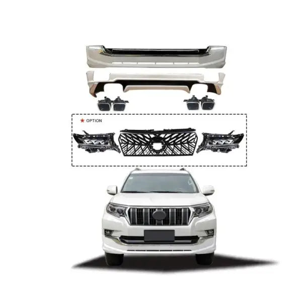 Car Craft Compatible With Toyota Land Cruiser Prado Fj150