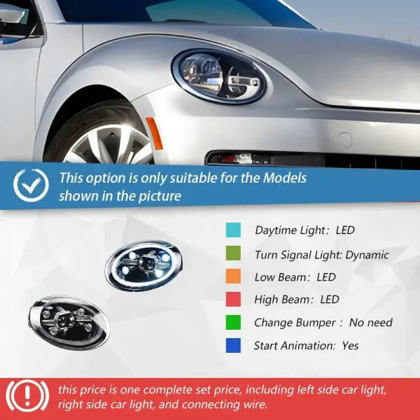 Car Craft Compatible With Volkswagen Vw Beetle 2008-2012