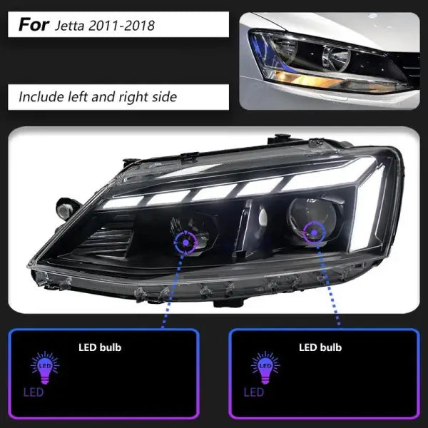 Car Craft Compatible With Volkswagen Vw Jetta Mk6 2011-2018