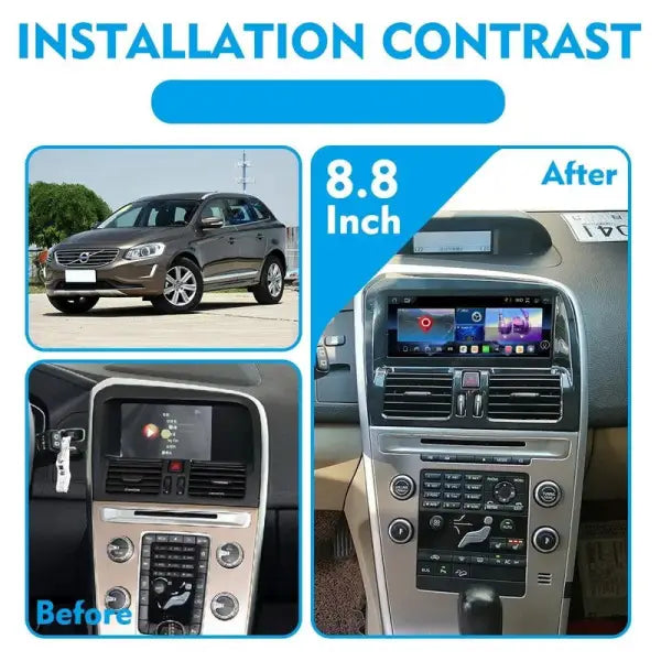 Car Craft Compatible With Volvo Xc60 2011-2014 Android