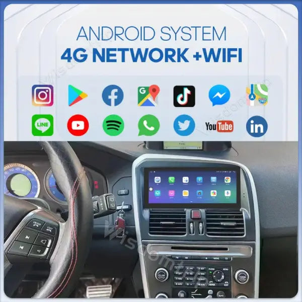 Car Craft Compatible With Volvo Xc60 2015-2018 Android