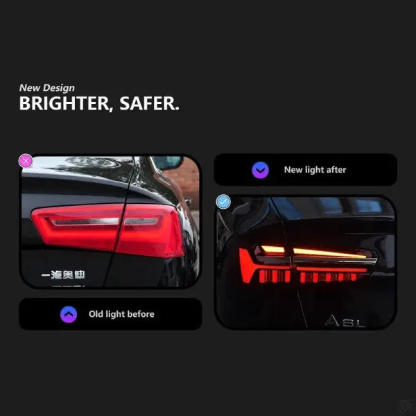 Car Craft Compatible With Audi A6 2012 - 2016 C7 Upgraded