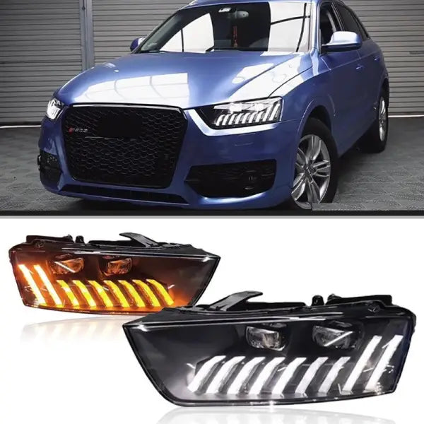 Car Craft Compatible With Audi Q3 2012-2018 Upgraded Head