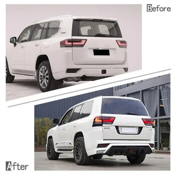 Lc300 Rear Land Cruiser Lc300 2021+ Front Rear Body Kit Lip Skirst Grill Splitter ...