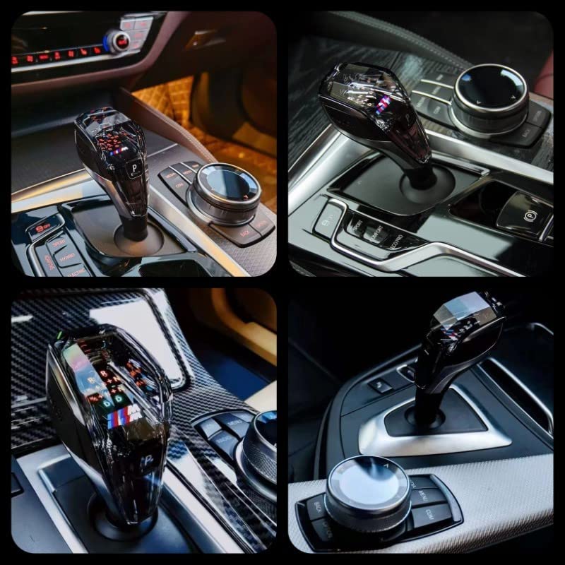 CAR CRAFT Crystal Gear Knob Compatible with BMW 3 Series F30 F34 2012-2018 5 Series F10 2013-2017 1 Series F20 7 Series 2013-2016 X3 F25 2010-2018 I8 Crystal Gear Knob F03 - CAR CRAFT INDIA