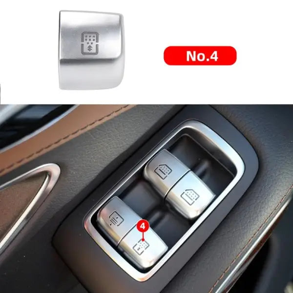 Car Craft Curtain Sunroof Window Switch Button Cover