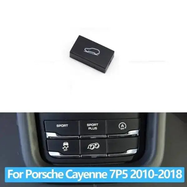 Car Craft Dashboard Console Button Compatible With Porsche