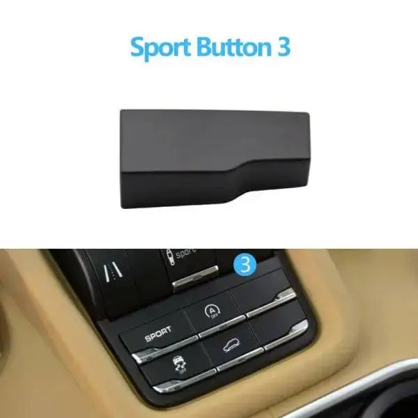 Car Craft Dashboard Console Button Compatible With Porsche