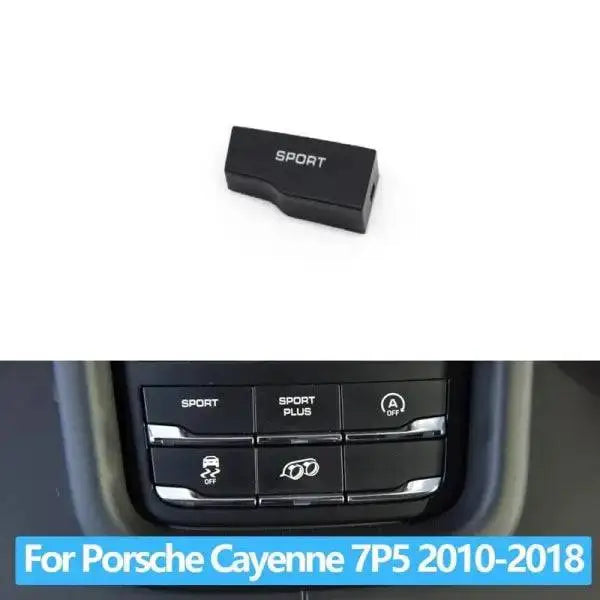 Car Craft Dashboard Console Button Compatible With Porsche