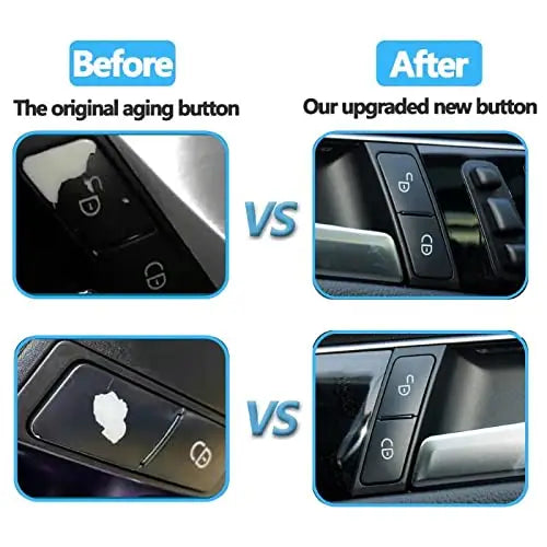 Car Craft Door Lock Button Compatible with Mercedes C Class