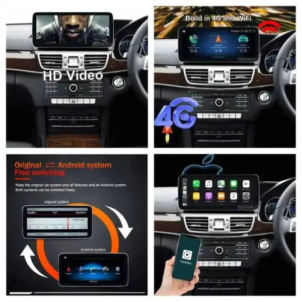 Car Craft E Class Android Player DVD Compatible