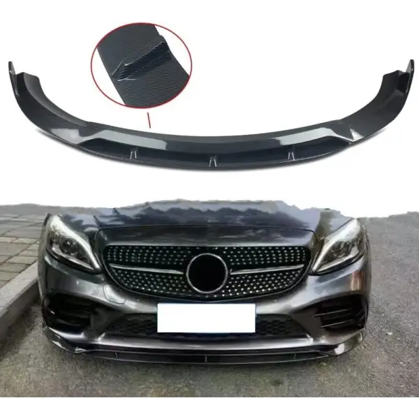 Car Craft E Class Front Lip Bumper Lip Compatible