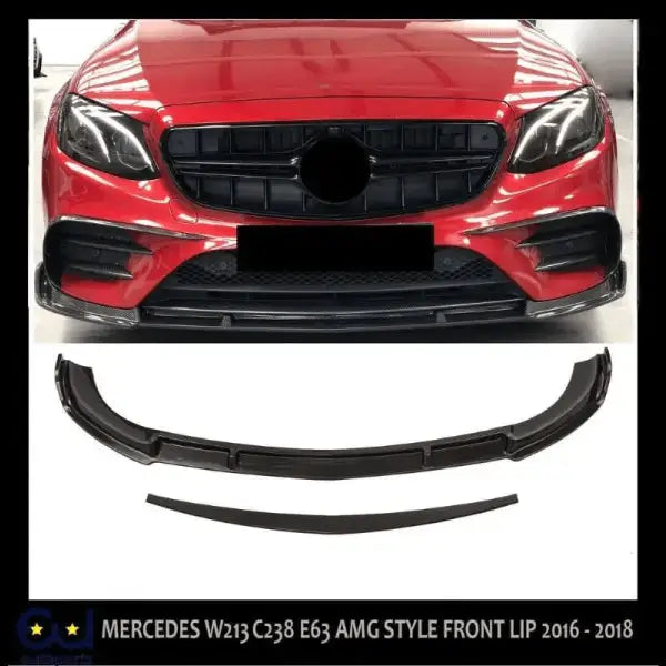 Car Craft E Class Front Lip Bumper Lip Compatible