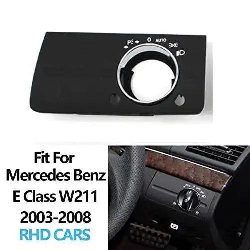 Car Craft E Class W211 Headlight Switch Cover Compatible