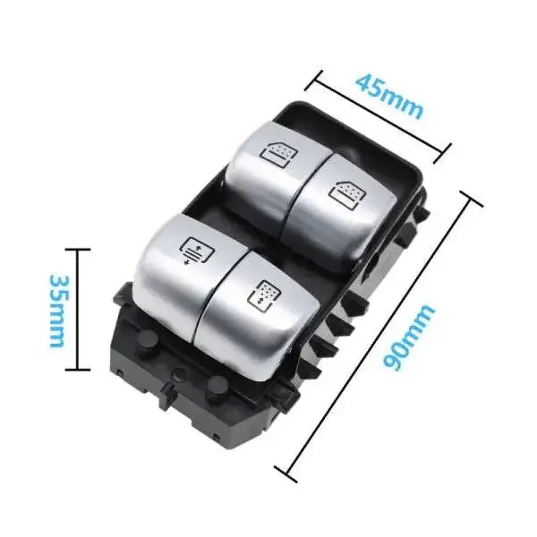 Car Craft E Class Window Switch Button Rear Compatible