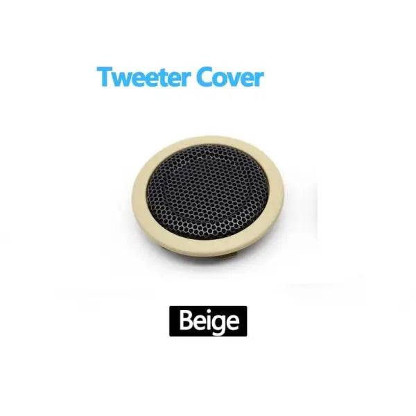 Car Craft Compatible with BMW 3 Series F30 F34 Gt 2012-2018 1 Series F20 2012-2014 Door Speaker Grill Cover Tweeter Beige 51427281461