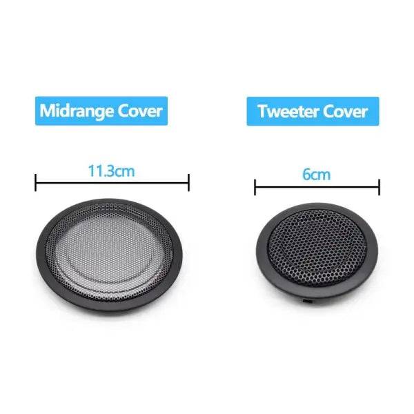 Car Craft Compatible with BMW 3 Series F30 F34 Gt 2012-2018 1 Series F20 2012-2014 Door Speaker Grill Cover Tweeter Beige 51427281461