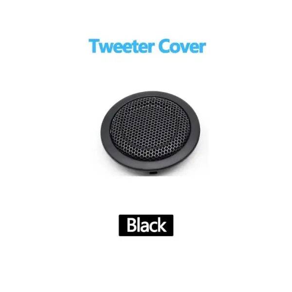 Car Craft Compatible with BMW 3 Series F30 F34 Gt 2012-2018 1 Series F20 2012-2014 Door Speaker Grill Cover Tweeter Black 51427281459