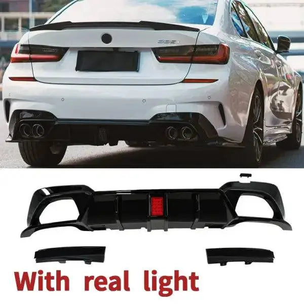 Car Craft F1 Rear Diffuser After Lip Spoiler Compatible