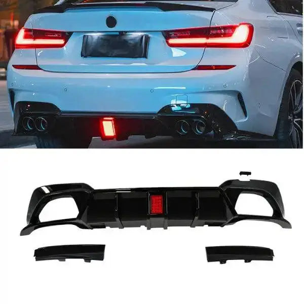 Car Craft F1 Rear Diffuser After Lip Spoiler Compatible