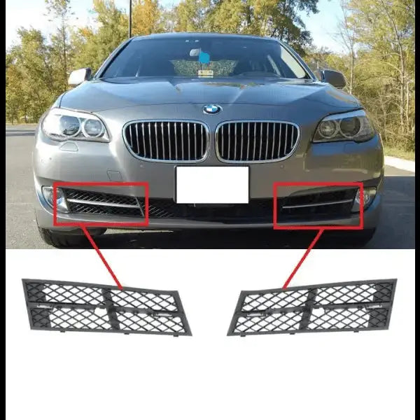 Car Craft Fog Lamp Grill Cover Compatible With Bmw 5 Series