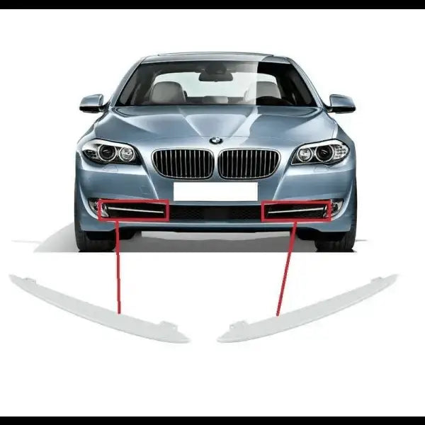 Car Craft Fog Lamp Grill Cover Strip Compatible With Bmw 5