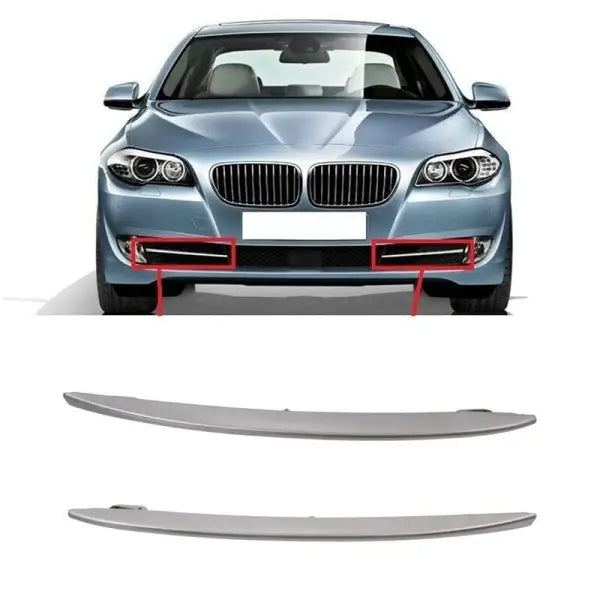 Car Craft Fog Lamp Grill Cover Strip Compatible With Bmw 5