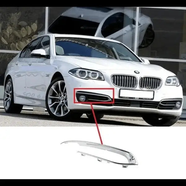 Car Craft Fog Lamp Grill Cover Strip Compatible With Bmw 5