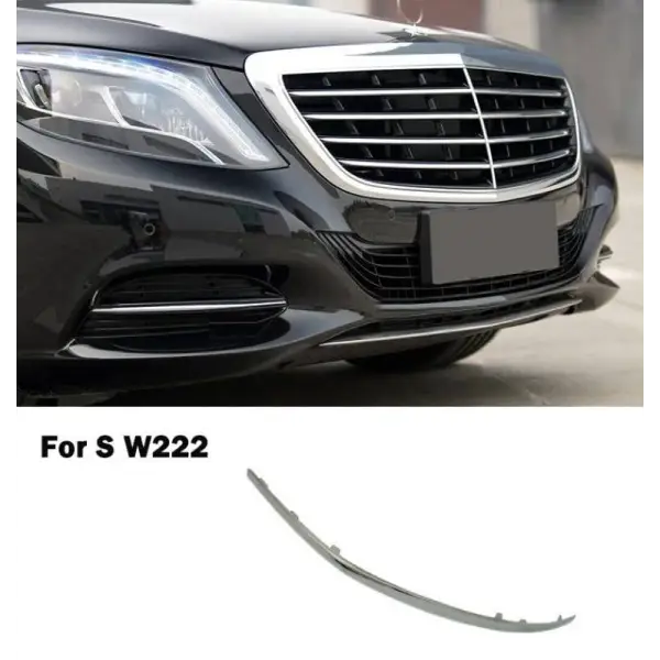 CAR CRAFT Fog Lamp Light Chrome Strip Compatible