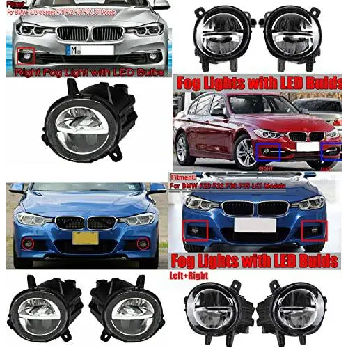 Car Craft Fog Lamp Fog Light Compatible With Bmw 3 Series