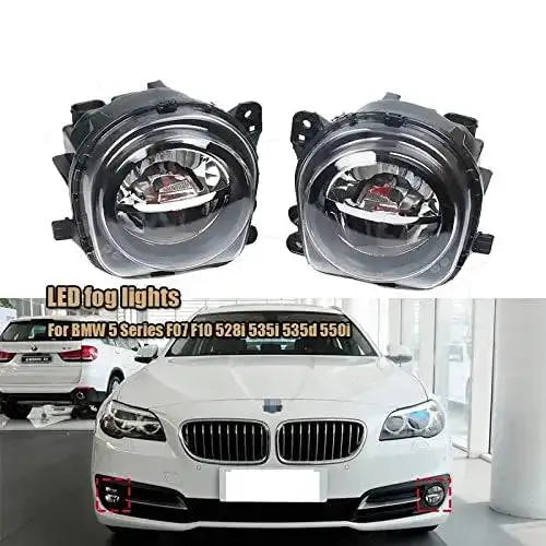 Car Craft Fog Lamp Fog Light Compatible With Bmw 5 Series