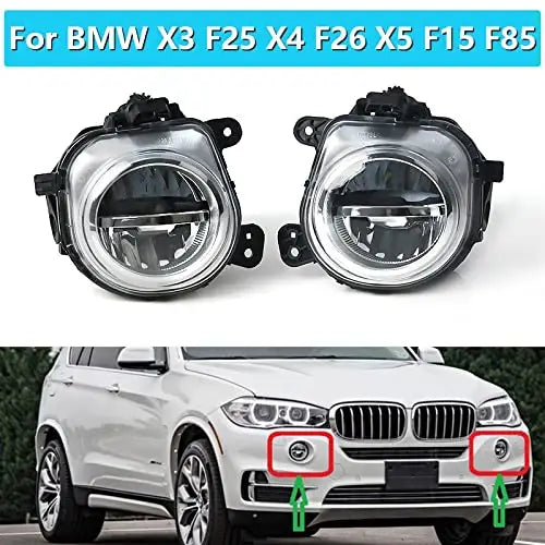 Car Craft Fog Lamp Fog Light Compatible With Bmw X3 F25