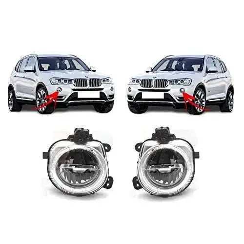 Car Craft Fog Lamp Fog Light Compatible With Bmw X3 F25