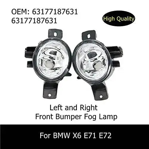 Car Craft Fog Lamp Fog Light Compatible With Bmw X6 E71