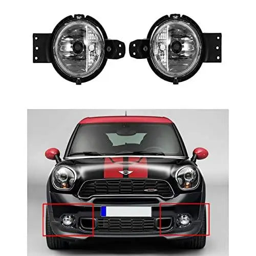 Car Craft Fog Lamp Fog Light Compatible With Mini Cooper