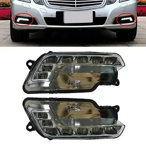 2128200756 Car Craft Fog Lamp Fog Light Drl Led Drl Compatible With Mercedes E ...