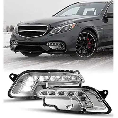 2128200756 Car Craft Fog Lamp Fog Light Drl Led Drl Compatible With Mercedes E ...