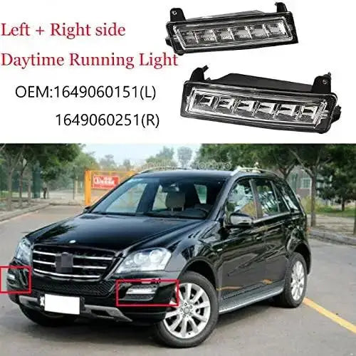 Car Craft Fog Lamp Fog Light Drl Led Drl Compatible