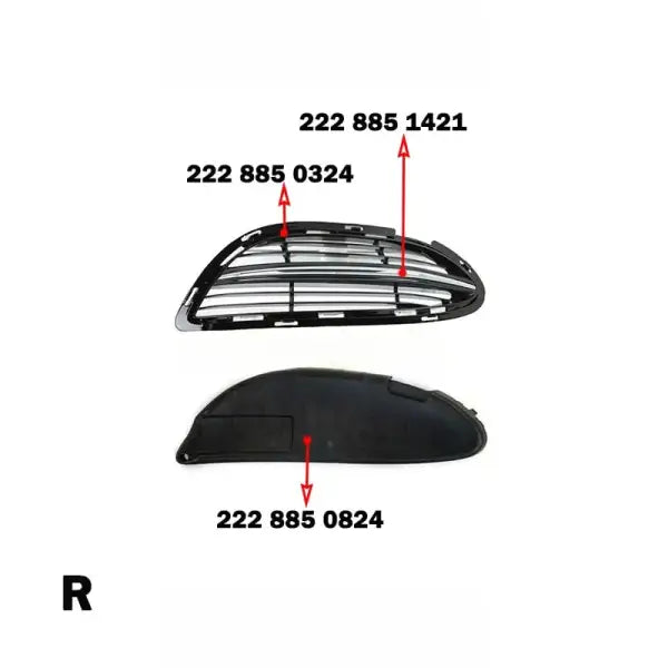 Car Craft Fog Lamp Light Grill Bracket Compatible