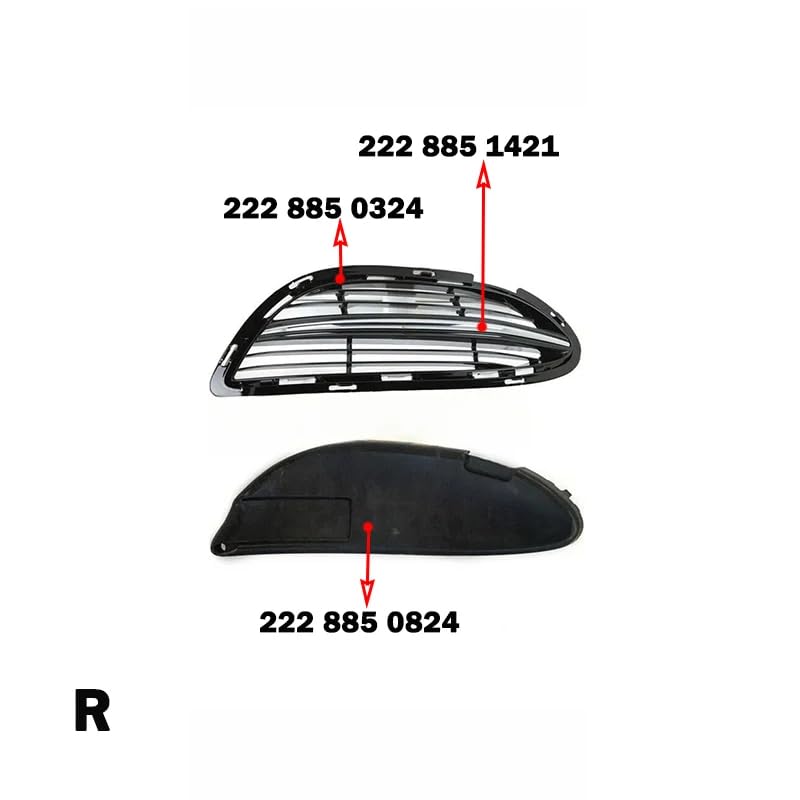 Car Craft Fog Lamp Light Grill Bracket Compatible