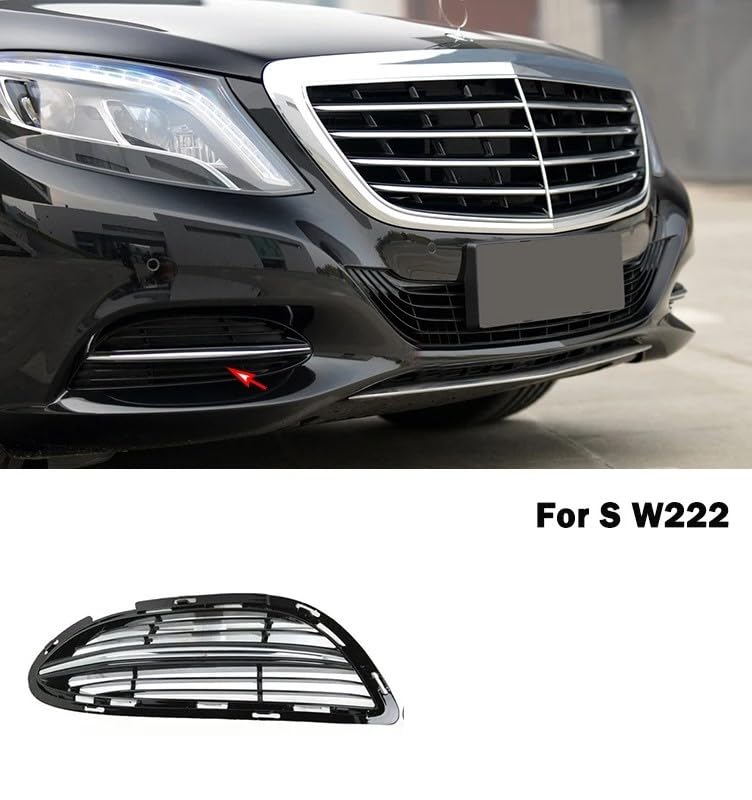 CAR CRAFT Fog Lamp Light Grill Compatible With Mercededs S