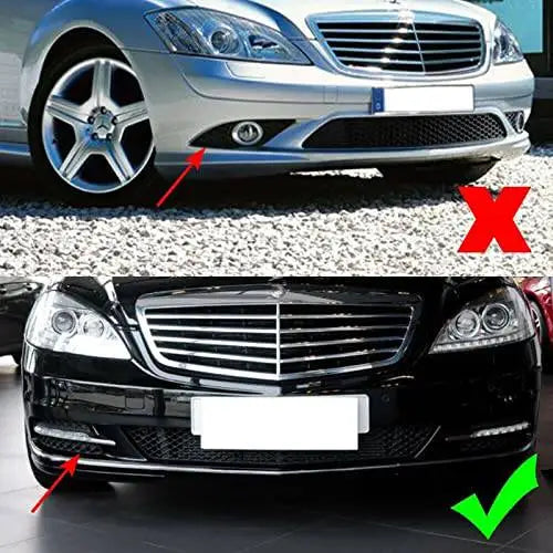 Car Craft Fog Lamp Light Led Drl Compatible With Mercedes S