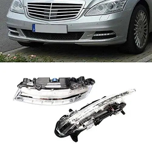 Car Craft Fog Lamp Light Led Drl Compatible With Mercedes S