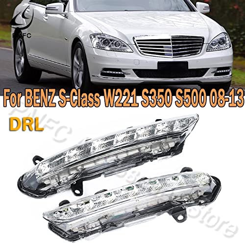 Car Craft Fog Lamp Light Led Drl Compatible With Mercedes S