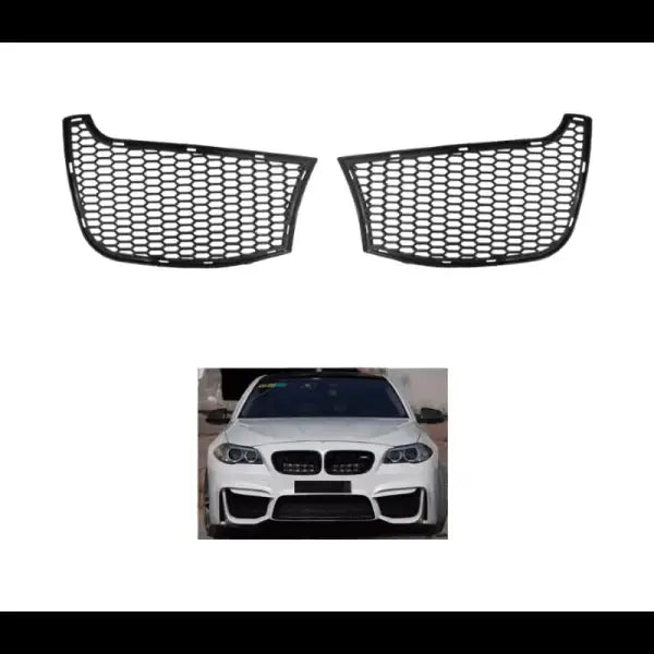 Car Craft Fog Lamp Mesh Grill Compatible With Bmw 5 Series