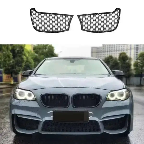 Car Craft Fog Lamp Mesh Grill Compatible With Bmw 5 Series