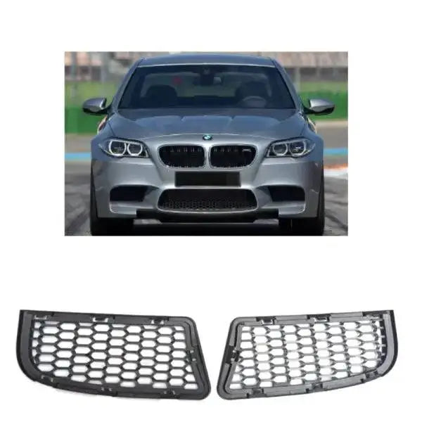 Car Craft Fog Lamp Mesh Grill Compatible With Bmw 5 Series