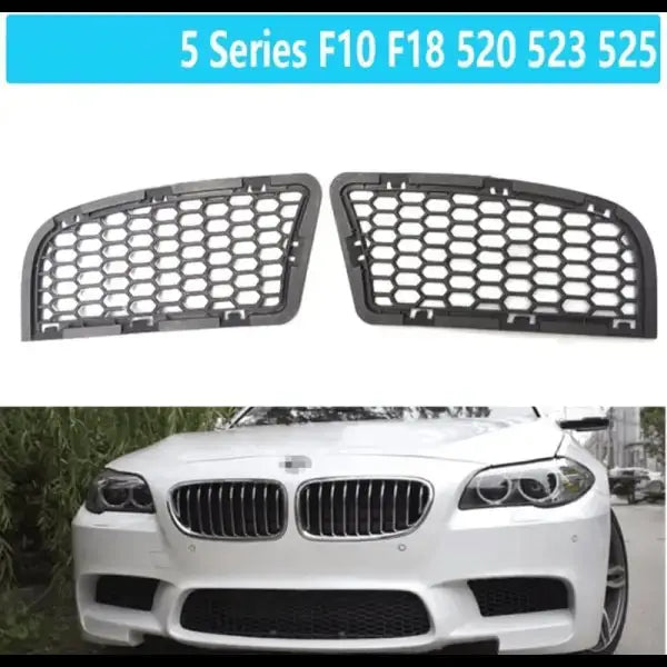 Car Craft Fog Lamp Mesh Grill Compatible With Bmw 5 Series