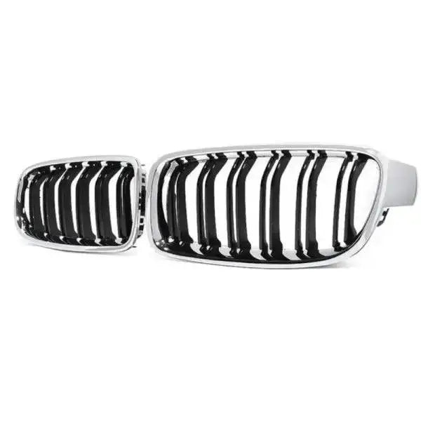 Car Craft Front Bumper Grill Compatible With Bmw 3 Series